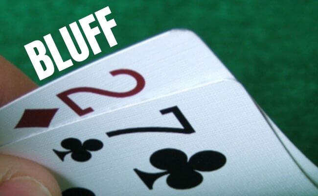 Bluff en el poker